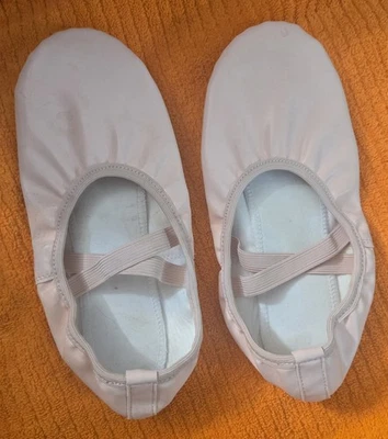 Stelle Girls Ballet Shoes Soft Leather Pink Size 3.5 Big Kid - Image 1 of 4