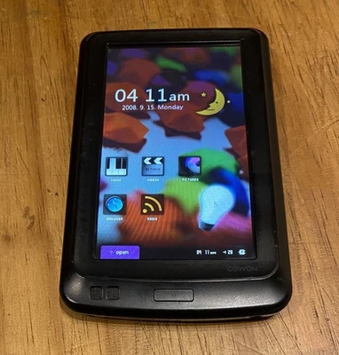 Reproductor multimedia portátil Cowon X7 160 GB MP4 MP3 iPod negro Foto 1 de 4