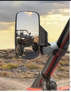 Kemimoto FTVM1017 UTV Side Mirrors 2 mirrors NEW - Foto 1 di 8