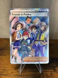 Friends in Paldea 137/131 Trainer Pokemon Sv: Prismatic Evolutions Holo - Picture 1 of 6