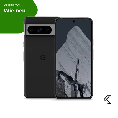 Google Pixel 8 Pro 512GB Obsidian, Wie neu - Refurbished, 24 Monate Garantie - Bild 1 von 4
