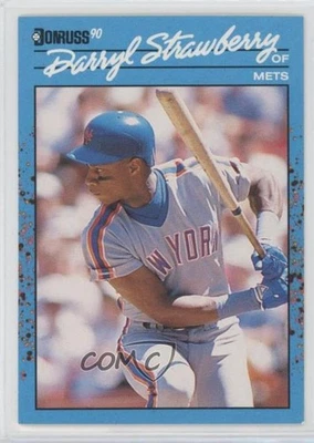1990 Donruss Best of the National League Darryl Strawberry #80 - Image 1 of 2
