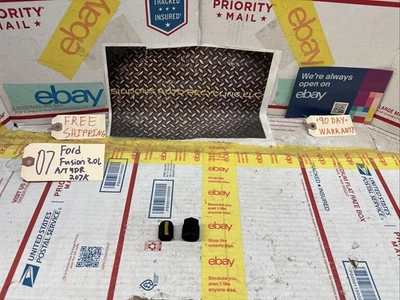 06-09 FORD FUSION 3.0L A/C AC HOSE LINE TUBE PORT CAP COVER (pair) HIGH & LOW  - Image 1 of 4