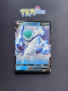 Pokémon TCG Ice Rider Calyrex V Black Star Promo SWSH130 NM. - Picture 1 of 3