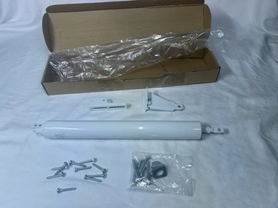 Cierrapuertas Neumático Ajustable en Blanco - Ideal para Tormentas y Puertas de Seguridad Foto 1 de 2