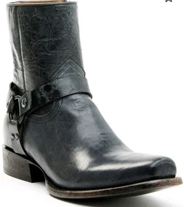 Size 11 Moonshine Spirit Men's Pancho Harness Western Boots - Square Toe - Picture 1 of 11