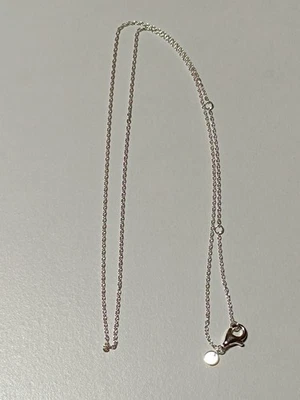 Pandora Klassische Ankerkette Halskette Sterling-Silber (590515-45) - Bild 1 von 4