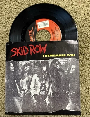 Vinyl 45 RECORD - SKID ROW - I REMEMBER YOU & Makin’ A Mess - Image 1 of 2