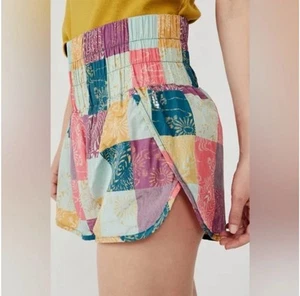 Pantalones Cortos Free People FP Movimiento Medio Agua de Rosas Combo The Way Home Cintura Alta M - Imagen 1 de 19
