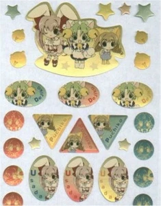 Di Gi Charat Foil Sticker Sheet (C) - Picture 1 of 3