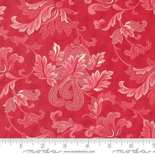 Moda COLLECTIONS ETCHINGS Red 108010 13 Quilt Backing Fabric By The Yard - Image 1 of 1
