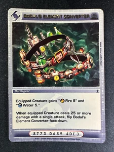 Chaotic Bodal's Element Converter P-021 Promo 1a Edizione Battlegear Nuovo Nuovo/Lp - Foto 1 di 2