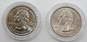 2002 P & D Uncirculated Washington Quarters- MFT - Picture 1 of 6