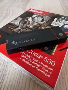 Seagate FireCuda 530 NVMe SSD 4TB M.2 PCIe Gen4 × 4 NVMe 1.4 - Bild 1 von 6