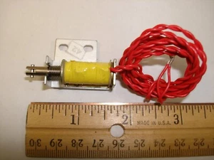 DC Pull Type Solenoid 110 VDC Miniature - Picture 1 of 4