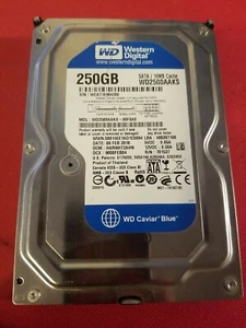 Western Digital WD2500AAKS 3.5" 250GB 7200RPM SATA HDD Hard Drive WD Caviar Blue - Picture 1 of 9