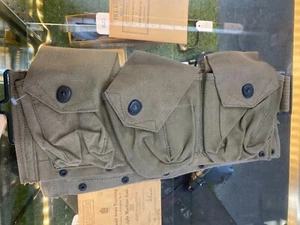 WWI / WWii U.S. M1918 B.A.R. 6 pocket ammo belt - Picture 1 of 4