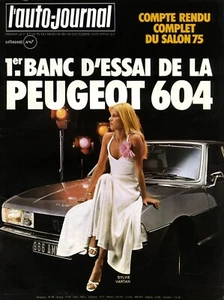 L'AUTO JOURNAL n°18 15/10/1975 604 OEL CITY TOUR DE FRANCE BILAN F2 - Imagen 1 de 1