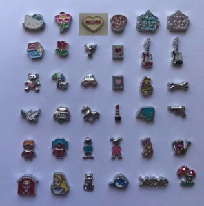 Carousel, Boy, girl, ABC, hello kitty Floating Charms for Living Memory Lockets - Picture 1 of 38