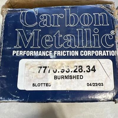 Performance Friction Brake Pads PFC 7770.93.28.34 Racing NASCAR Asphalt Dirt - Image 1 of 4