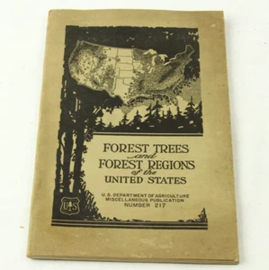 "FOREST TREES AND FOREST REGIONS OF THE UNITED STATES" #217 BY WILBUR R. MATTOON - Imagen 1 de 4