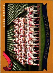 24 Card Lot 2002  Topps  Cleveland Indians  Colon Wright Gonzalez  MNT