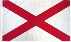 "ALABAMA" 3x5 pieds drapeau polyester bannière panneau état AL - Photo 1/7