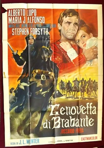 Genoveffa di Brabante Manifesto Poster Affiche LUPO ALBERTO CAPPA E SPADA PEPLUM - Picture 1 of 1