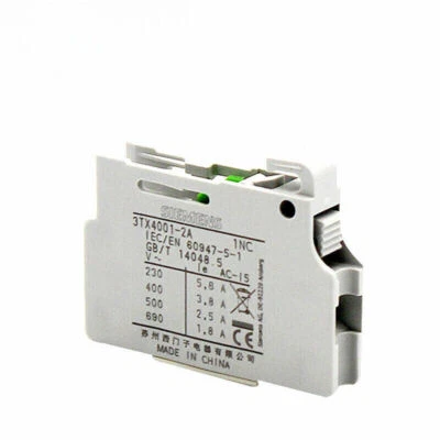 1pc  3TX4001-2A  Auxiliary contact  - Image 1 of 3