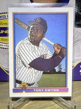1991 Bowman #647 Tony Gwynn San Diego Padres 