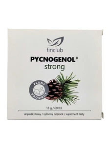 Finclub Pycnogenol Strong 60 caps - French Maritime Pine Bark Extract Supplement - Picture 1 of 1