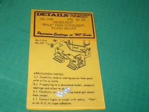 Details West HO #148 Pyle Gyralight -- Twin - Flush Mount - Picture 1 of 1