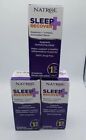 Lot Of 3 Natrol Sleep & Recovery 30 Caps Ea (90 Total) Melatonin & Tumeric