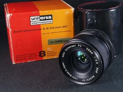 Vivitar 28mm f/2.8 Wide Angle Lens for Canon FD (№#06) - Image 1 of 4