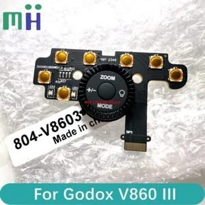 Godox V860III V860 III Key Board Keyboard Dial Panel Wheel Mode Switch Block - Picture 1 of 2