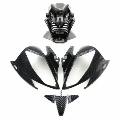 Carbon Fiber Injection Front Nose Cowl Upper Fairing For 2006-2007 Yamaha YZF R6 - Image 1 of 4