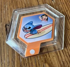 Disney Infinity Serie 2 Power Disc Hangin' Ten Stitch mit Surfbrett 3E - Bild 1 von 2