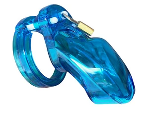 BDSM Stacheln CB-S blau Kunststoff Peniskäfig Keuschheitskäfig Herren Keuschheit - Bild 1 von 7