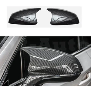 For Lexus RX350 350h 500h 2023-24 Carbon Fiber Horn Side Rear View Mirror Cover - Foto 1 di 5