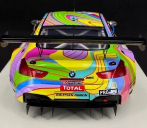 Spark 1/18 Bmw M6 GT3 #10 Boutsen/Ginion 24H SPA Art Car Limited to 750 Pieces - Picture 1 of 23