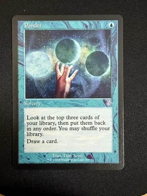 Ponder (RETRO) - Time Spiral Remastered (Magic the Gathering) - Image 1 of 2
