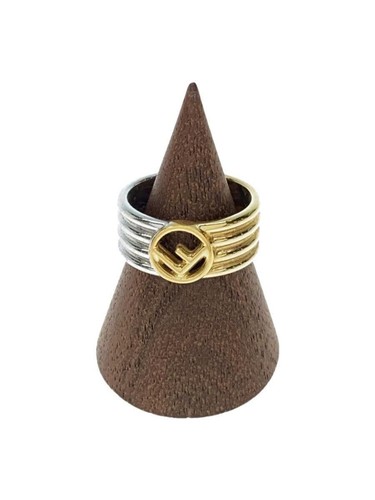 Anello FENDI Misura 9 Multicolore Donna