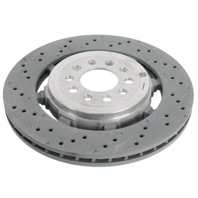 GENUINE MOPAR 2017-2024 STELVIO GIULIA REAR BREMBO BRAKE ROTOR NEW 68597491AA - Image 1 of 4