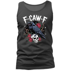 F-CAW-F Rabe Gothic Halloween Tank Top - Bild 1 von 11