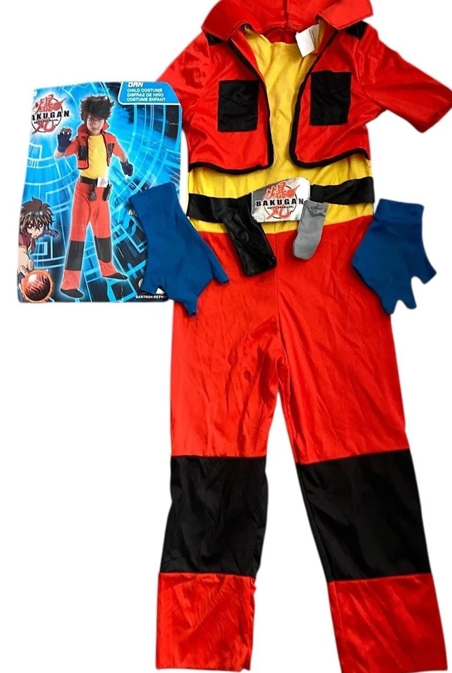 Disfraz De Colección Bakugan Dan Niños 7 8 Batalla Brawlers Halloween Vestir Foto 1 de 4