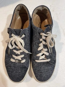 Hartjes Bandy H 44862 23 Mujer Azul Denim Tenis Reino Unido 7.5 M - RARO - Imagen 1 de 7