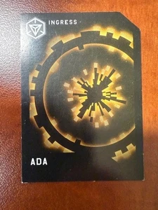 Tarjeta Medalla Detección ADA Ingress Niantic [SIN CANJEAR] RETIRADA - Imagen 1 de 1