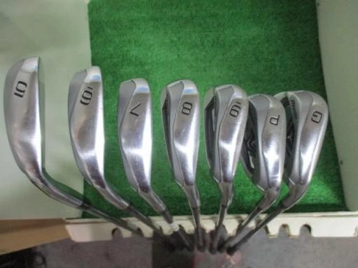 Mizuno JPX850 Iron Set 5-9,Pw,Gw 7pc Flex R Orochi Graphite - Image 1 of 4
