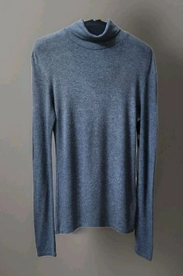 Básicos Merona Gris Cuello Alto Para Mujer S Tejido Acanalado Otoño Invierno  Foto 1 de 4