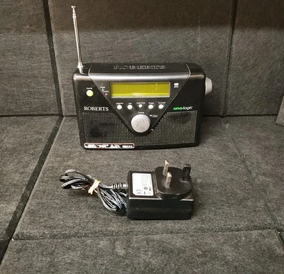 Roberts Unologic DAB / FM Rds Digital Radio Black TESTED  - Image 1 of 4
